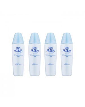 Rohto Mentholatum Skin Aqua UV Super Moisture Milk (4er) Set