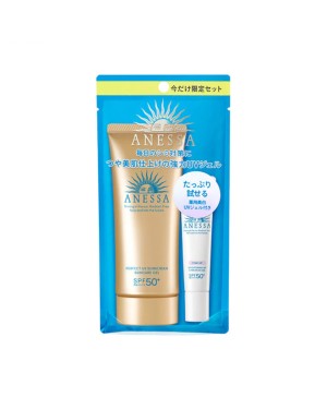 Shiseido - Anessa Perfect UV Sunscreen Skincare Gel SPF50+ PA++++ & Tone Up Brightening UV Sunscreen Gel SPF50+ PA++++ - 90g+15g