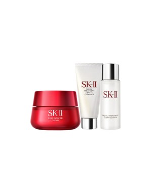 SK-II - Kit d'essai Skin Power Cream - 1Set(50g+20g+30ml)