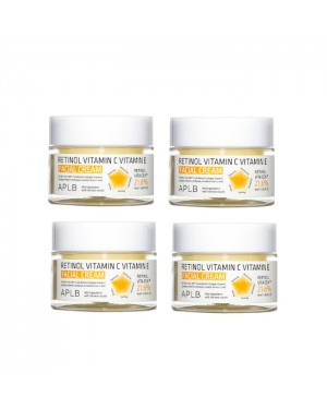 APLB - Retinol Vitamin C Vitamin E Facial Cream - 55ml (4ea) Set