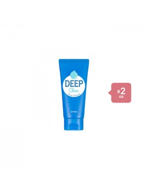 A'PIEU - Deep Clean Foam Cleanser - 130ml (2ea) Set