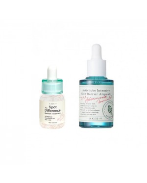 Axis-Y Artichoke Intensive Skin Barrier Ampoule X Spot The Difference Blemish Treatment