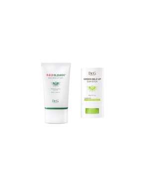 Dr.G Green Mild Up Sun Stick SPF50+ PA++++ - 20g (1ea) + Red Blemish Soothing Up Sun SPF50+ PA+++ - 50ml (1ea) set