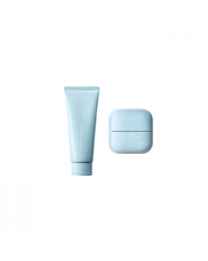 LANEIGE Water Bank Blue Hyaluronic Eye Cream - 25ml(1ea) + Cleansing Foam - 150g(1ea) Set