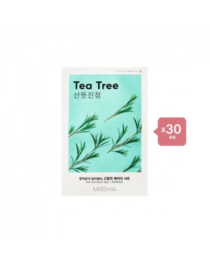 MISSHA - Airy Fit Sheet Mask - Tea Tree - 1pc (30ea) Set