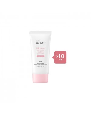 make p:rem - UV Defense Me. Calming Tone Up Sun Cream SPF 50+ PA++++ - 50ml (10ea) Set