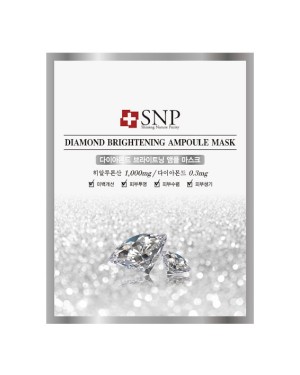 SNP - Masque ampoule éclaircissant diamant - 10pcs