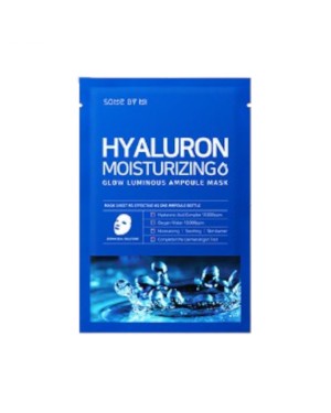 SOME BY MI - Hyaluron Moisturizing Glow Luminous Ampoule Mask (Water) - 1stück