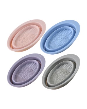 MissLady - Collapsible Make Up Brush Cleansing Pot - 1pezzo