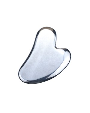 MissLady - Scraping Board Gua Sha Massage Tool (Heart-shaped) - 1stück - Metallic