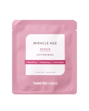 THANK YOU FARMER - Miracle Age Repair Cotton Mask - 1stück