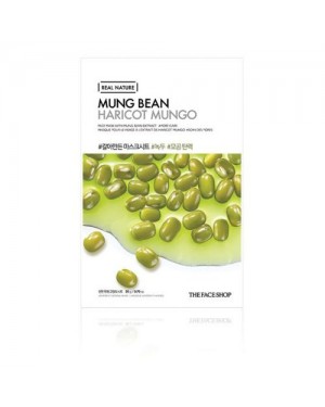 [DEAL]THE FACE SHOP - Real Nature Face Mask - Mung Bean - 1pc
