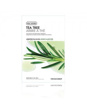 [DEAL]THE FACE SHOP - Real Nature Face Mask - Tea Tree - 1pc