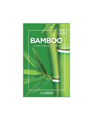 The Saem - Natural Mask Sheet - Bamboo - 1stück