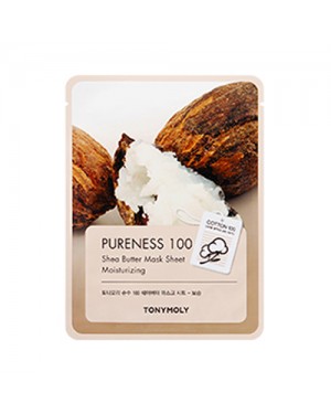 Tonymoly - Pureness 100 Mask Sheet - Shea Butter - 1stück