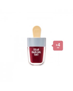 Etude House Dear Darling Water Gel Tint - RD306 Shark Red (4ea) Set