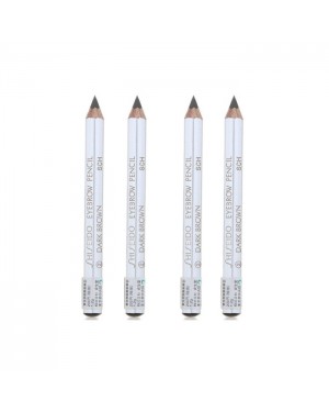 Shiseido - Eyebrow Pencil - 02 Dark Brown (4ea) Set
