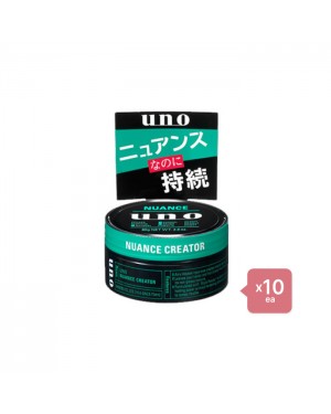 Shiseido - Uno Hair Wax - Nuance Creator - 80g 10pcs Set