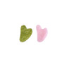 MissLady - Scraping Board Gua Sha Massage Tool (Heart-shaped) - 1pc - Grass Green X MissLady - Scraping Board Gua Sha Massage Tool (Heart-shaped) - 1pc - Pink