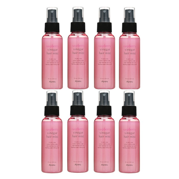 A'PIEU - Raspberry Vinegar Hair Mist - 105ml (8ea) Set