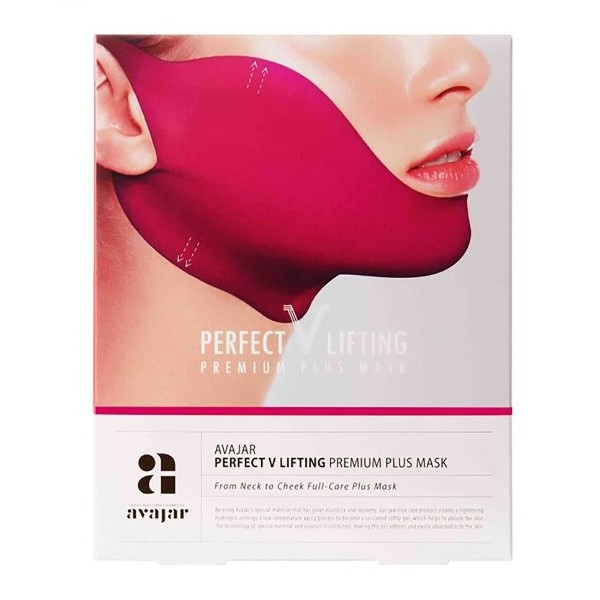 avajar - Perfect V Lifting Premium Plus Mask in Red - 5pezzi