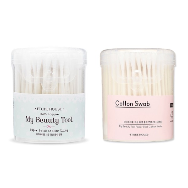Etude - My beauty Tool Paper Stick Cotton Swabs