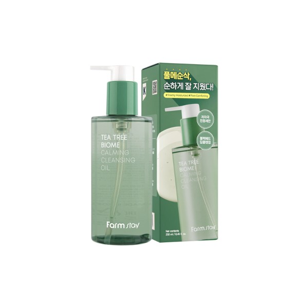 Farm Stay - Tea Tree Biome Calming Cleansing Oil - 250ml