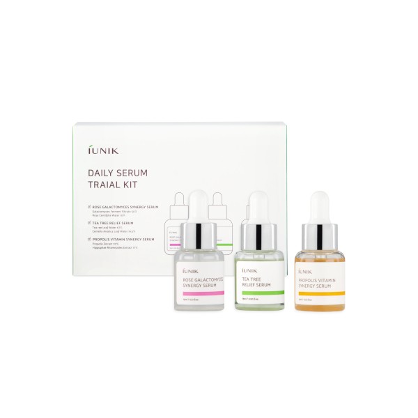 iUNIK - Daily Serum Trial Kit - 3pezzi