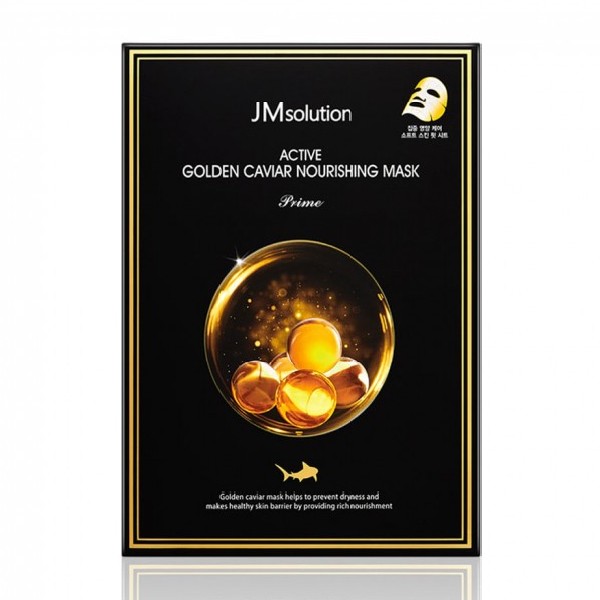 JM Solution - Active Golden Caviar Nourishing Mask Prime - 10pcs
