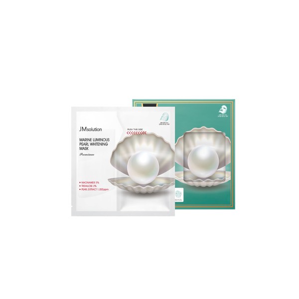 JMsolution - Marine Luminous Pearl Whitening Mask (Premium) - 5piezas