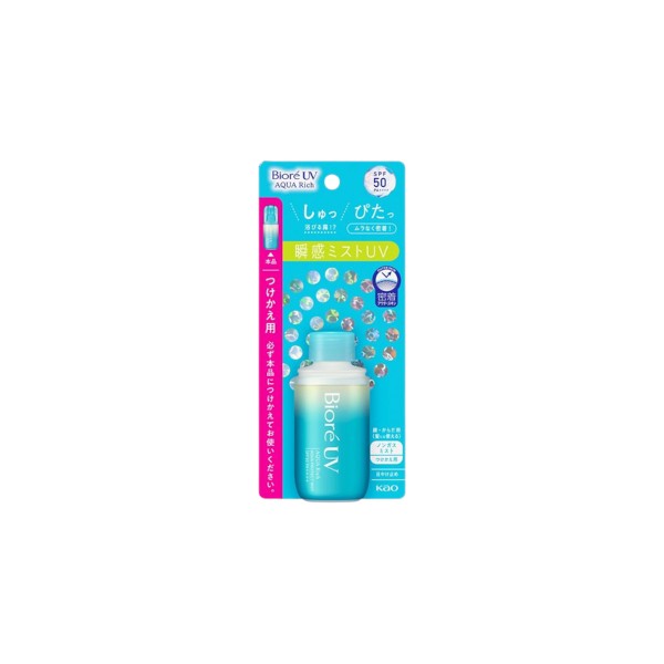 Kao - Biore UV Aqua Rich Aqua Protect Mist SPF50 PA++++ Refill - 60ml