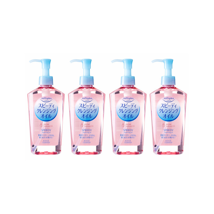 Kose - Softymo Speedy Cleansing Oil (4ea) Set