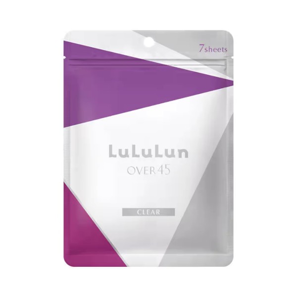 LuLuLun - Over 45 Facial Sheet Mask Clear - 7pezzi