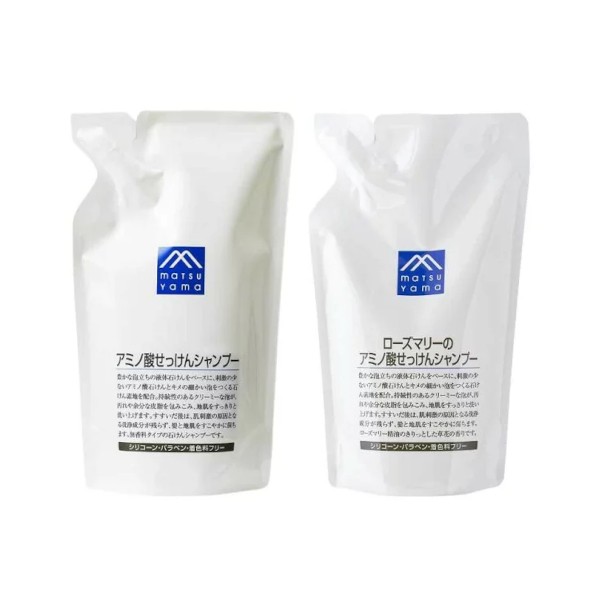MATSUYAMA - M-mark Amino Acid Soap Shampoo Refill - 550ml