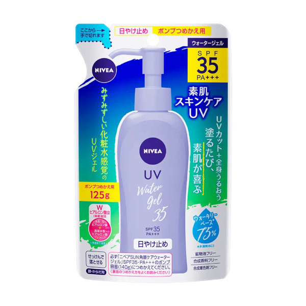 NIVEA Japan - Sun Water Gel SPF35 PA+++ Refill - 125ml