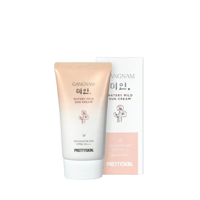 PRETTYSKIN - GANGNAM MIIN Watery Mild Sun Cream SPF50+ PA++++ - 50ml