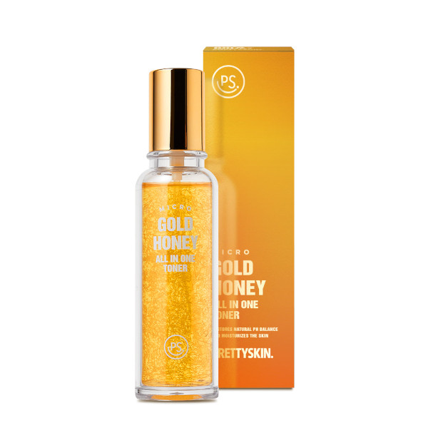 PRETTYSKIN - Micro Gold Honey All-in-One Toner - 140ml