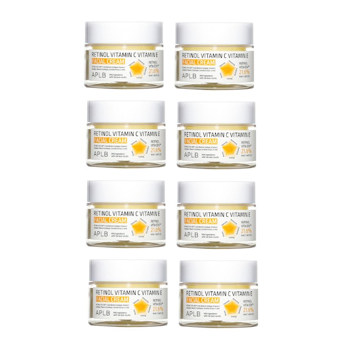 APLB - Retinol Vitamin C Vitamin E Facial Cream - 55ml (8ea) Set