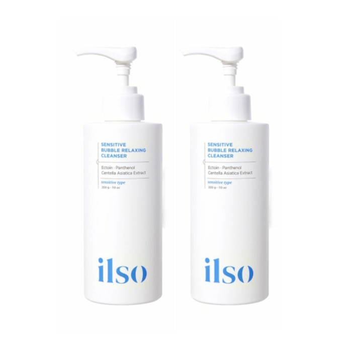 ILSO - Sensitive Bubble Relaxing Cleanser - 200g (2ea) Set