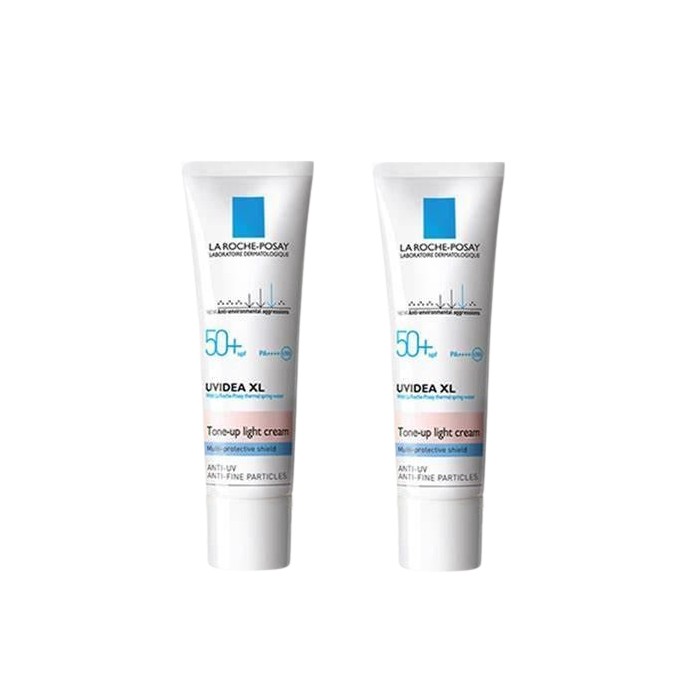 La Roche Posay - UVidea XL Tone Up Light Cream SPF50+ PA++++ - 30ml (2ea) Set