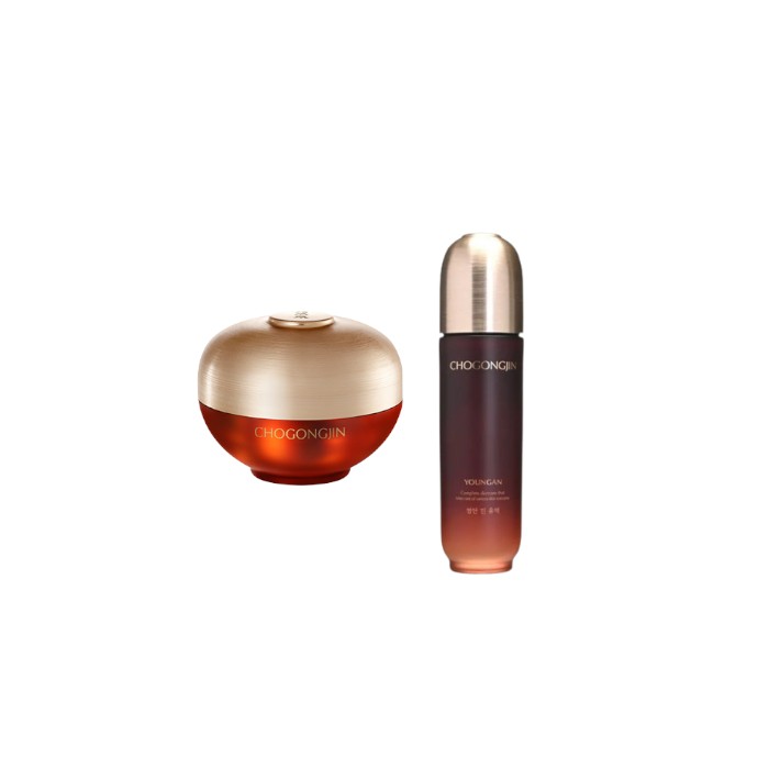 MISSHA Chogongjin Sosaeng Jin Cream - 60ml x MISSHA - Chogongjin Youngan Jin Emulsion - 120ml