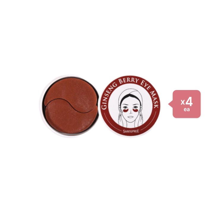 Shangpree Ginseng Berry Eye Mask - 1pack (60pcs) (4ea) Set