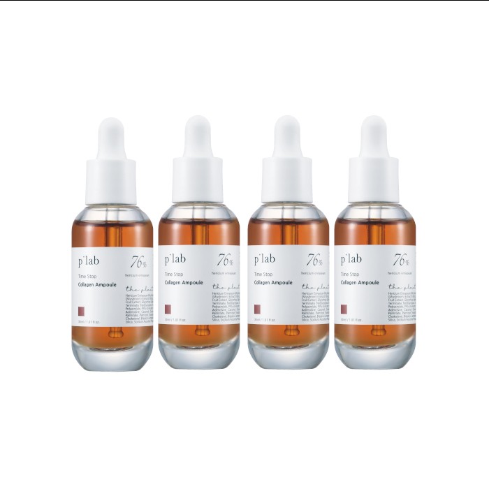 THE PLANT BASE - Time Stop Collagen Ampoule - 30ml - (4ea) Set