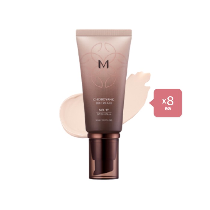 MISSHA Cho Bo Yang BB Cream (SPF30 PA++) (New) - 50ml - #17 Light Beige (8ea) Set