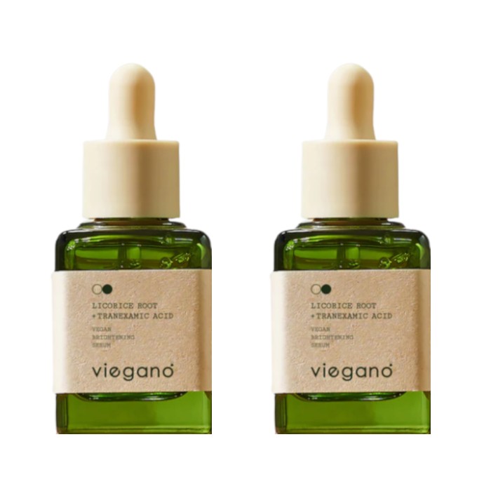 Viegano - Licorice Root + Tranexamic Acid Vegan Brightening Serum - 35ml (2ea) Set