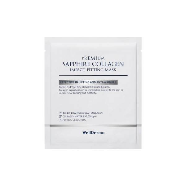 WELLDERMA - Collagen Impact Fitting Mask - 1pc