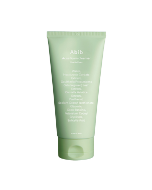 Abib - Mousse nettoyante contre l'acné Heartleaf Foam - 150ml