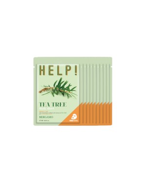 Bergamo - Help! Mask Pack - Tea Tree - 10pezzi