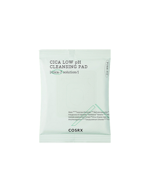COSRX - Coussin nettoyant Pure Fit Cica à pH bas - 30pièces