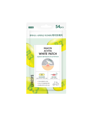 CURESYS - Niacin Acvita White Patch - 54pièces / 2size (10mm*27pièces, 12mm*27pcs)